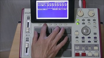 OS128XL & OS3 V2 Pattern creation mode (MPC1000 & MPC2500)