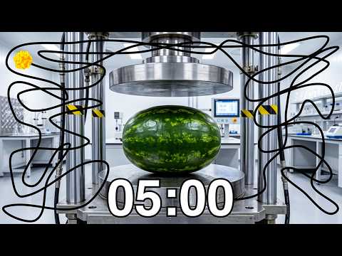 5 Minute Timer Watermelon Smash | Classroom Timer | Fun Countdown Timer | Hydraulic Countdown Timer