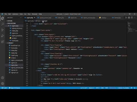 Sign In and Login/ MySQL/JavaScript (AJAX) | Dumanga Niketh | Java Institute |Semester 01 |