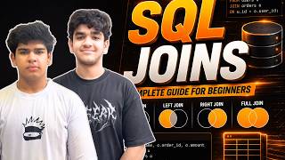 SQL JOINS Explained | INNER, LEFT, RIGHT & FULL JOIN for Beginners