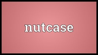 Nutcase Meaning