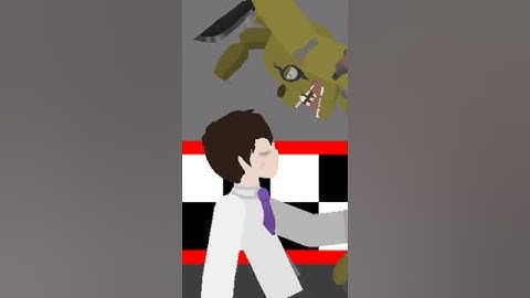 william vs spring trap (part2/2) #fpyシ #sticknodes #animation #edit #fnaf