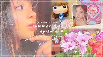 🧚‍♀️ | summer diaries: episode 4 + mini vlog - aesthetic living - organization
