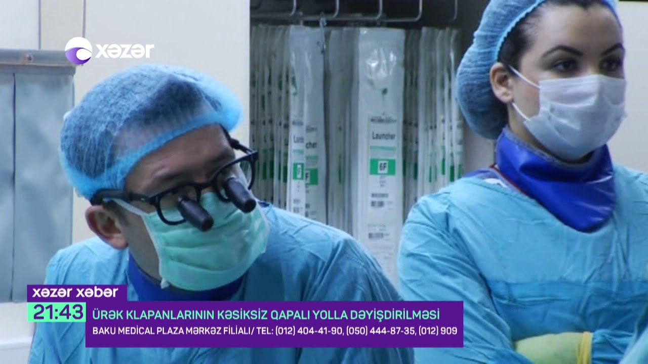Azərbaycanda ürək qapağı əməliyyatsız dəyişdirildi