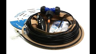 Prevent Pipes from Freezing with Heat-Line: Self-Regulating Heating Cables for Inside Water Pipes