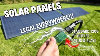 DIY Plug-In Solar Power LEGAL in All 50 States! (First Look at Craftstrom Solar)