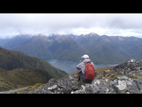 Solo Hiking Luxmore Summit of the Kepler Track