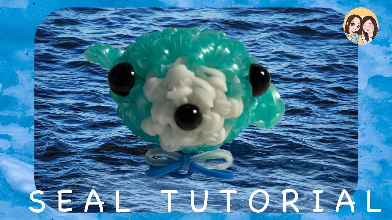 Rainbow Loom Loomigurumi Baby Seal Tutorial 🦭 || Inspired by IrisHM || LoomingLegends