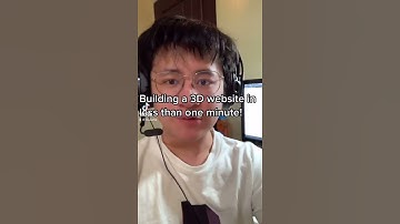 Demo of how Muse builds 3D websites in less than 5 minutes.