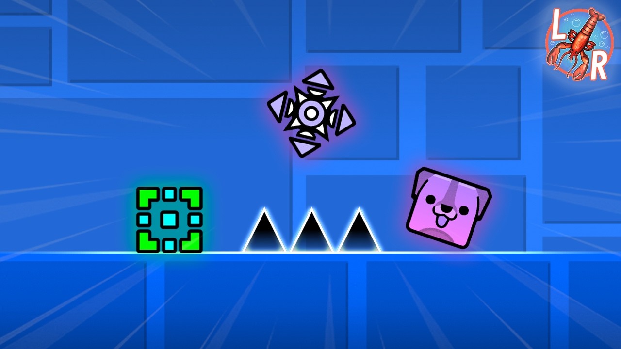 WE are HORRIBLE at Geometry Dash...