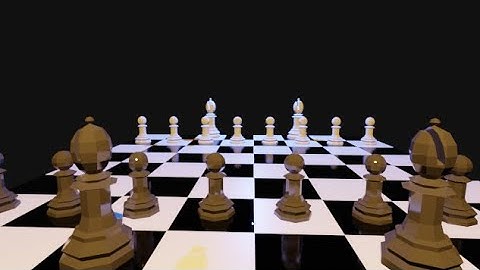 Blender 3d Modeling Chess Piece: Pawn #blender3d