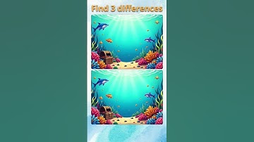 Find 3 Differences – Spot the Difference Challenge – Video №8 #Shorts #Challenge