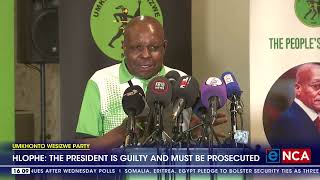 Phala Phala Farm Saga | Hlophe wants Ramaphosa prosecuted for tax evasion