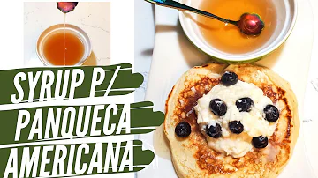 O que substitui o xarope de ácer?