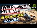 NVIDIA SuperSonic Sled 18.5 Seconds