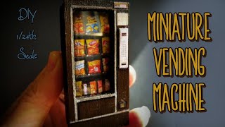 Miniature Vintage 1/24th scale Vending Machine