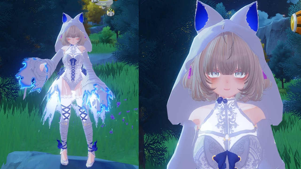 Lumine - Mod - White NekoCat - Outfit