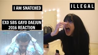 EXO SOLO   MONSTER   ONLY ONE SBS GAYO DAEJUN 2016 REACTION | [WHO ALLOWED THEM???]