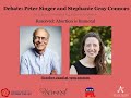 Peter Singer and Stephanie Gray Connors Debate, "Resolved: Abortion is Immoral"