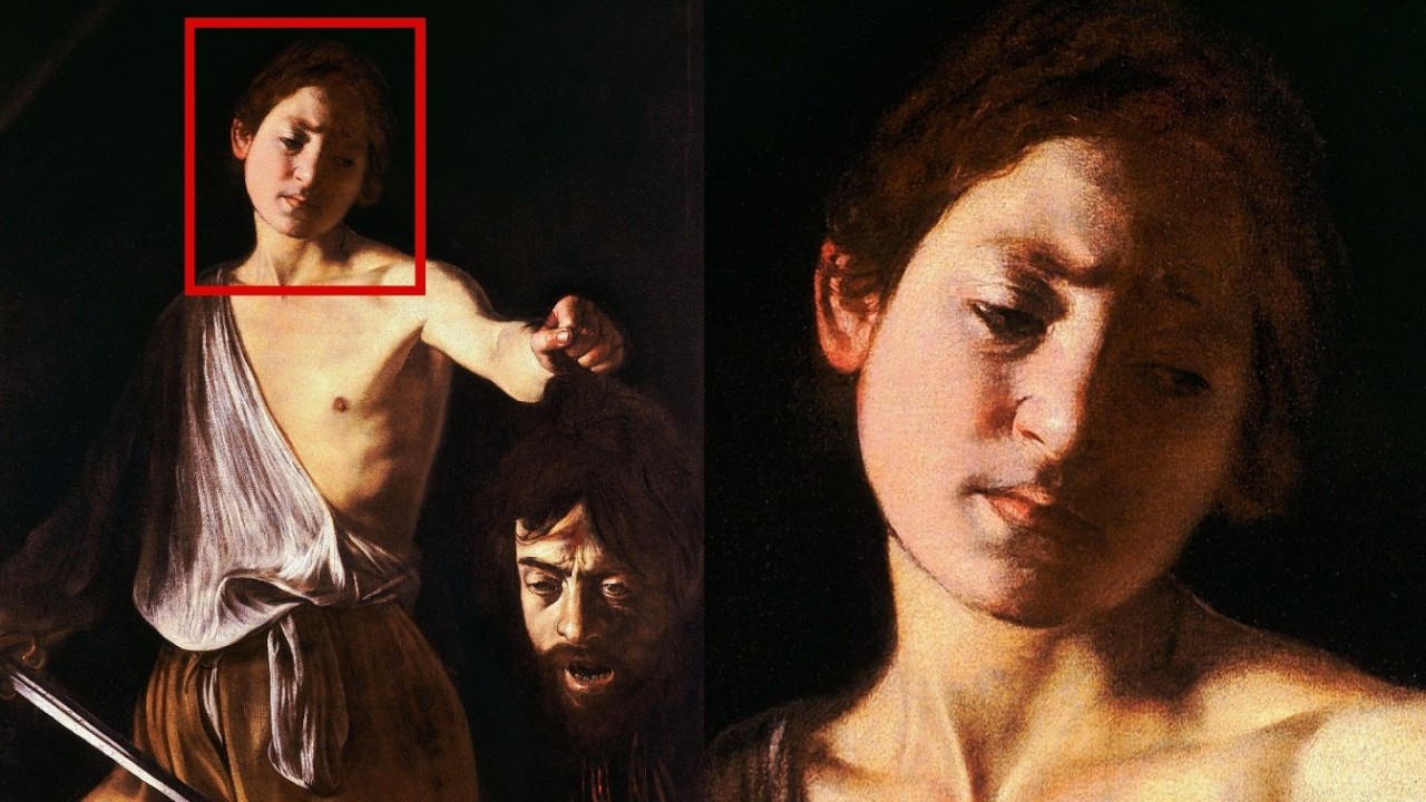 Caravaggio's Self-Portrait in David with the Head of Goliath