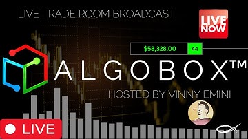 +$58,328 LIVE 🟣 FUTURES Trading w Vinny Emini & AlgoBox