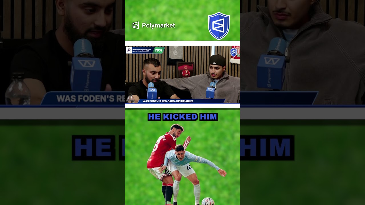 Did Phil Foden DESERVE a red card for kicking Bruno Fernandes?! #football #premierleague #mancity
