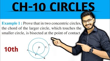 Chapter 10 Circles Example 1 Class 10 Maths NCERT