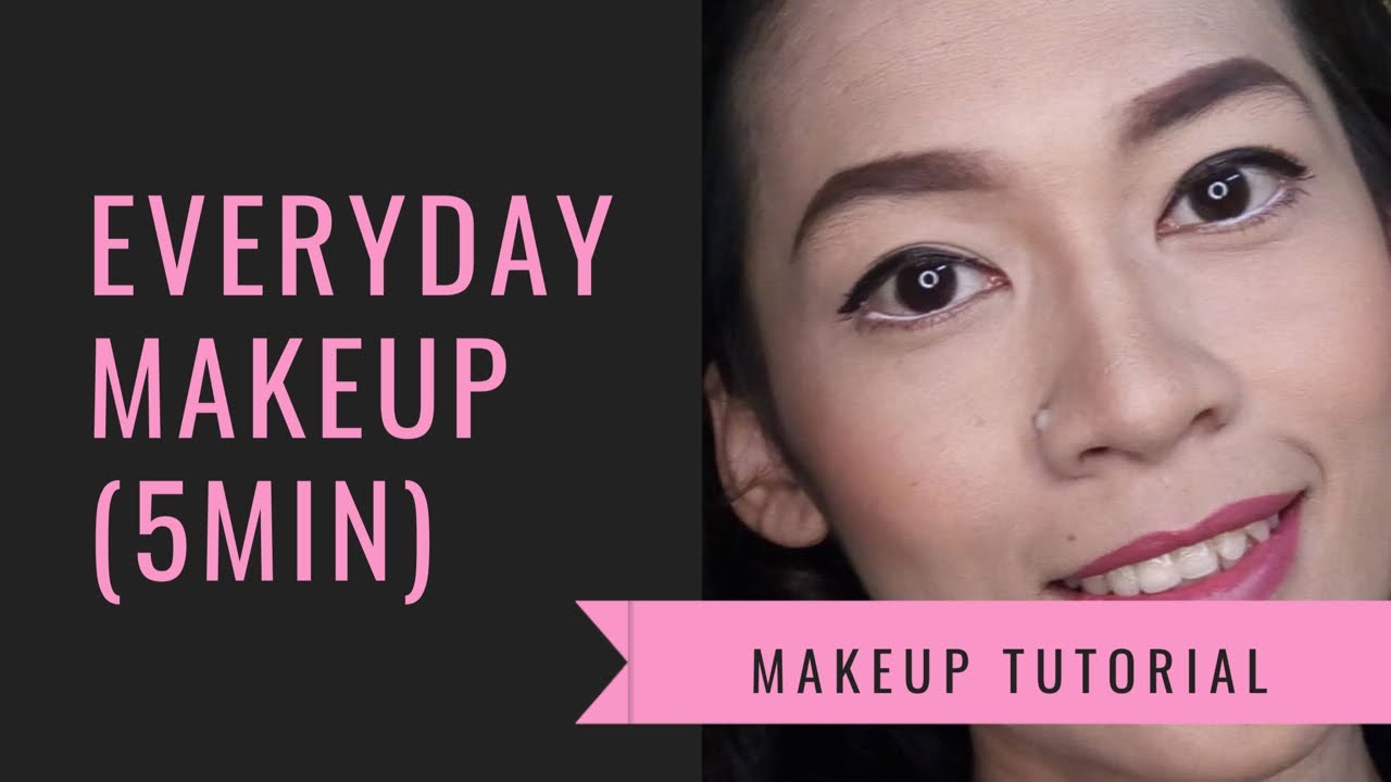 Makeup 5 menit, produk murah meriah - TUTORIAL