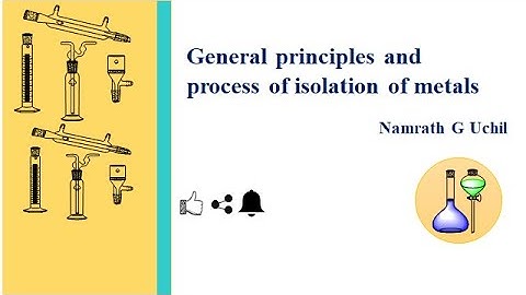 General principles and process of isolation of metals || MCQ || NEET
