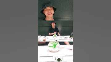 jimin sneezing🤧in today