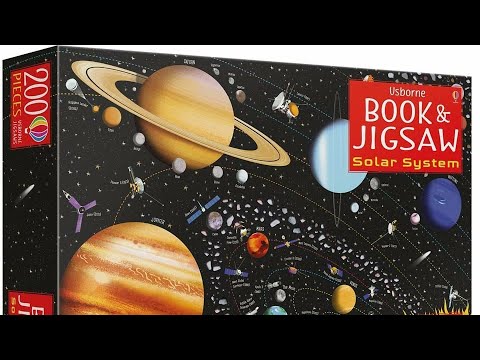 Usborne Book And Jigsaw Solar System