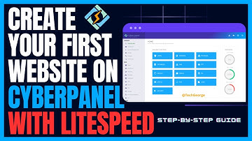 Create Your First Website on CyberPanel | How to Create a Website & Add Domain in CyberPanel
