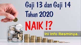 Gaji 13 dan Gaji 14 tahun 2020 Naik dibanding tahun 2019 karena kenaikan 5% sudah dihitung