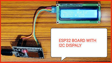 How to Use I2C LCD Display with ESP32 – Full Step-by-Step Guide + Demo|ESP32 & I2C LCD Tutorial: