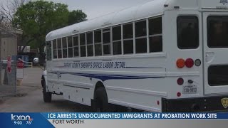 ICE arrests 26 undocumented parolees doing community service in Fort Worth