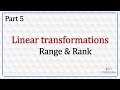 Range of a linear transformation
