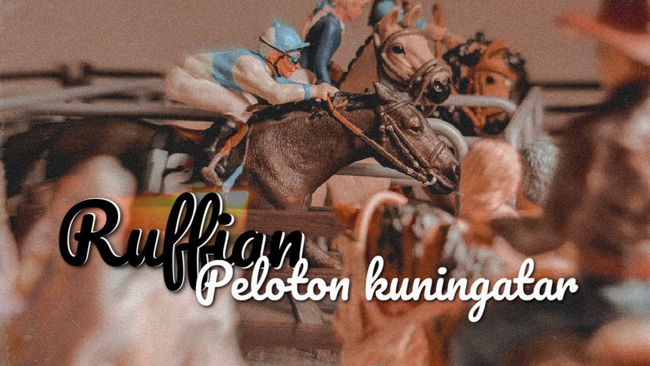 RUFFIAN, PELOTON KUNINGATAR ~ Schleich lyhytelokuva - Tunnettujen hevosten tarinat