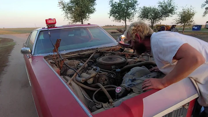 1976 Ninety Eight Oldsmobile First start in 29 years Part Two!