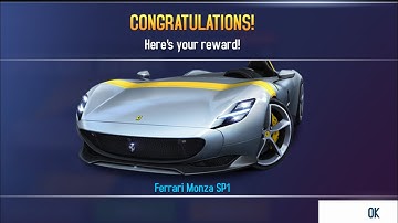 Asphalt 8 - Unlocking Free Ferrari Monza SP1 from Lucky Strike - Car No. #145th 
