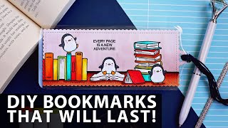Sturdy DIY Bookmarks that will Last! @AshleyTuckerDesigns
