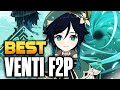 JOUER VENTI EN 2025 ? AVANT NOD KRAÏ ! TOP BUILD F2P (MONDE) - Écho Peinturé | Genshin Impact