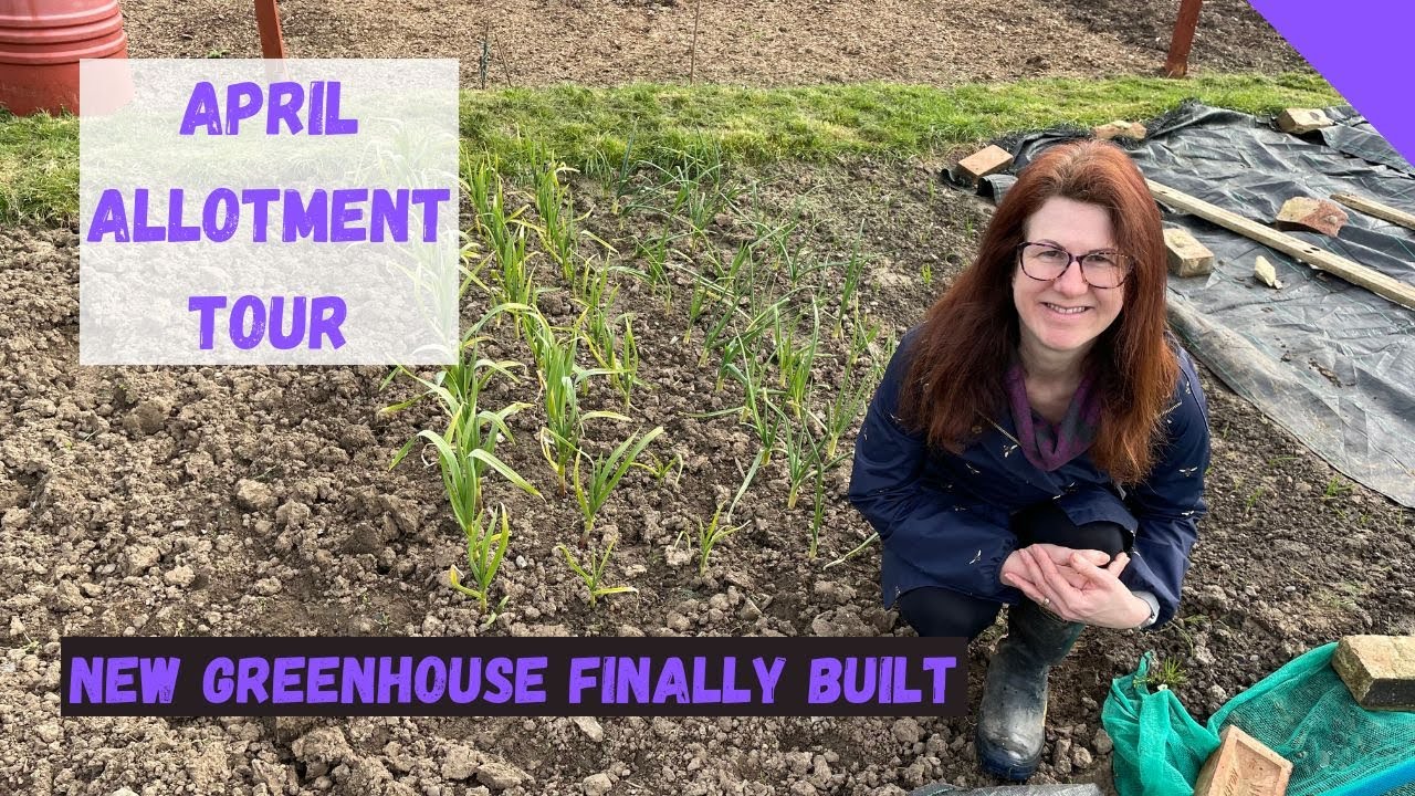 April Allotment Tour Allotment Gardening For Beginners UK YouTube