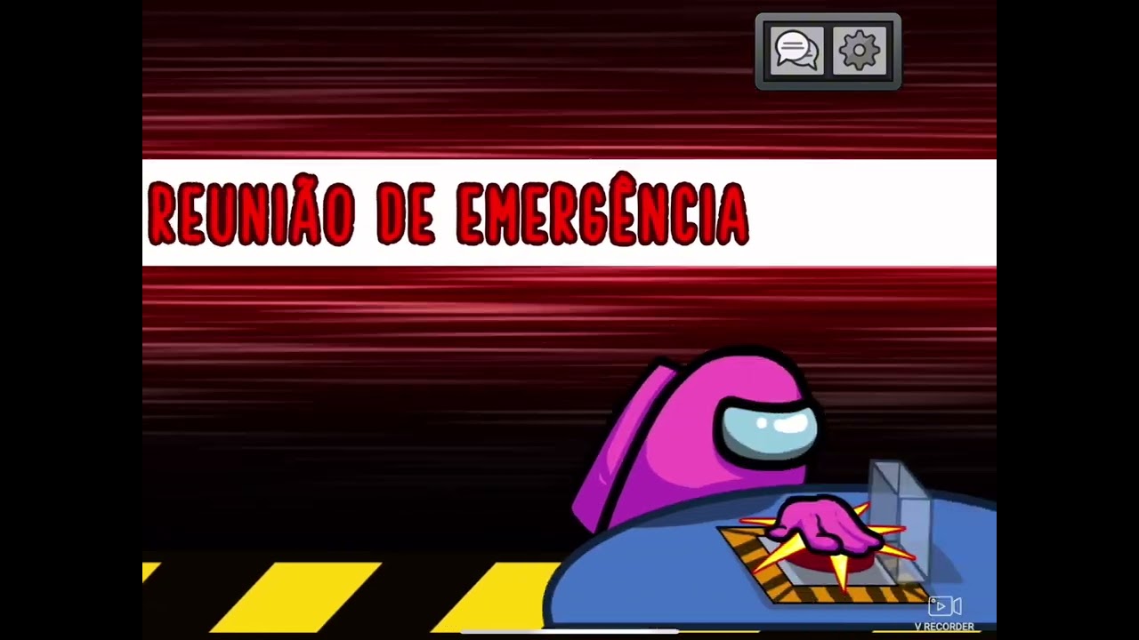 Jogando Among Us no canal 