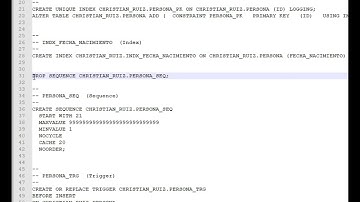 Toad For Oracle, Leccion 01 creación de tablas desde un script SQL