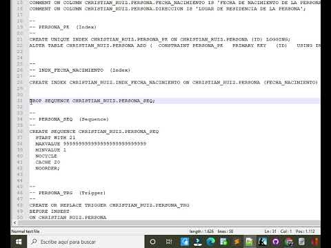 Video: ¿Cómo creo un script SQL en Toad?
