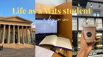 a day in the life of a Wits student 🏛️✨