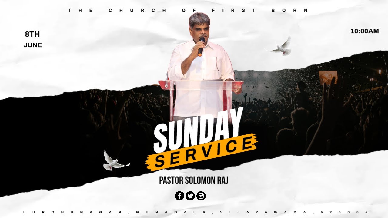 || SUNDAY SERVICE || 08 DEC 2024 || THE CHURCH OF FIRST BORN || PS ...