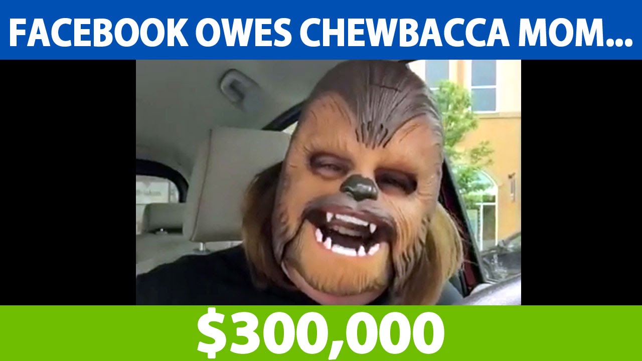 Why Facebook Owes Chewbacca Mom Candace Payne 300000 YouTube