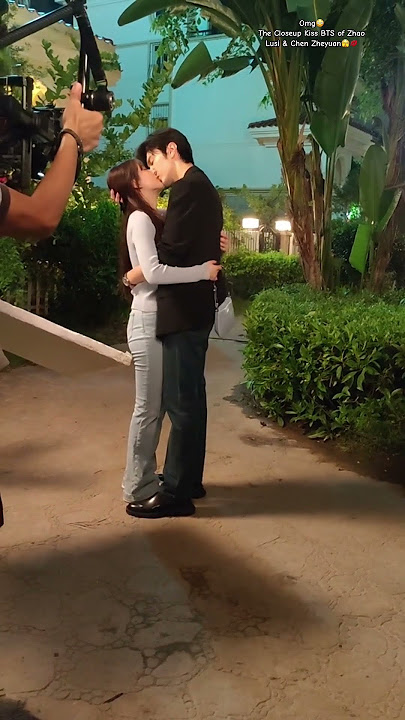 Omg😳 This Closeup Uncut Kiss BTS of Zhao Lusi & Chen Zheyuan🫣 #hiddenlove #shorts #viral #cdrama