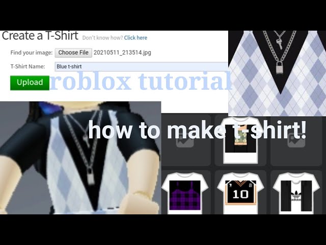 How to make *FREE* t-shirts👕 on ROBLOX! 2022 tutorial